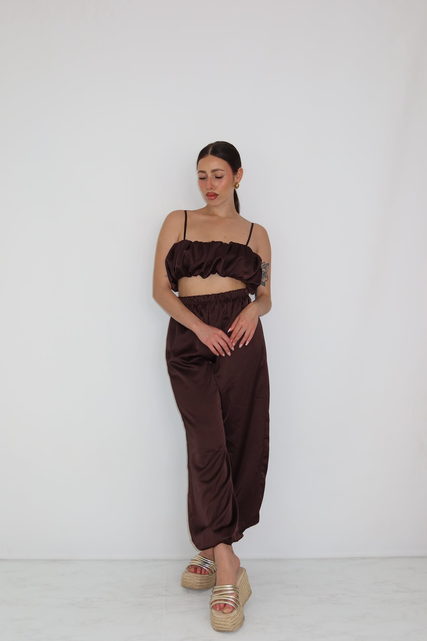 Conjunto Evania Marrón