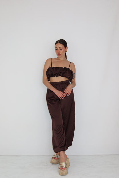 Conjunto Evania Marrón