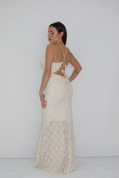 Vestido cru de Deli