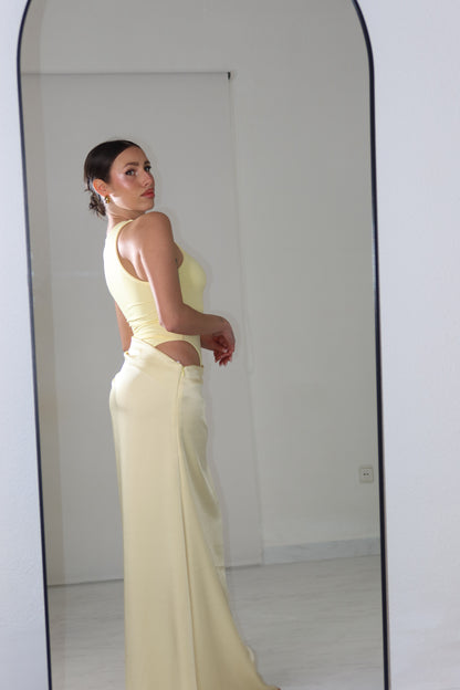 Vestido Aldair Amarillo