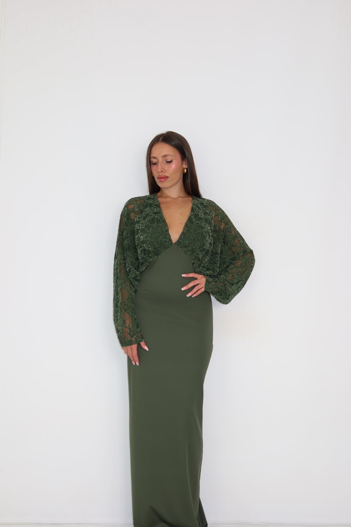 Vestido Isara Verde Kaki