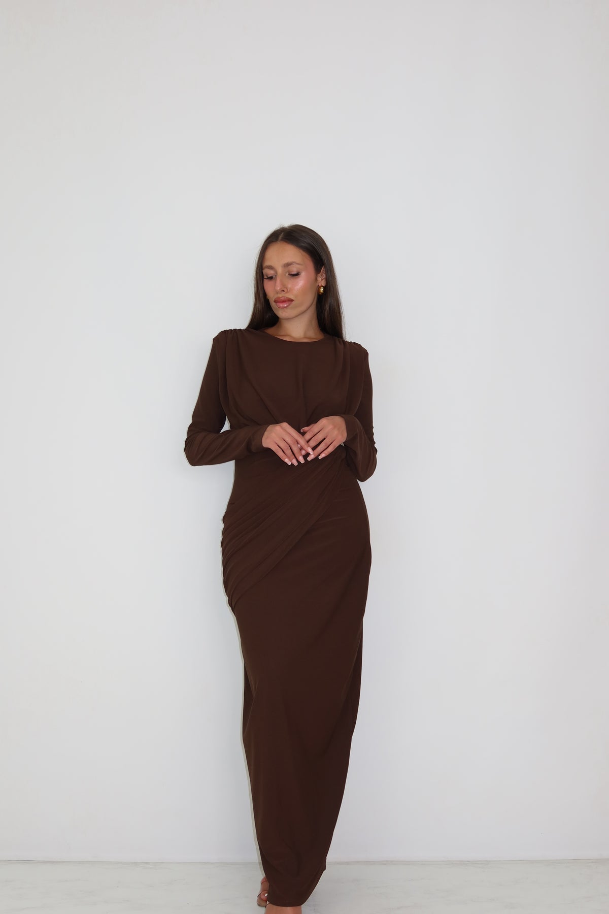 Vestido Vilma Marrón