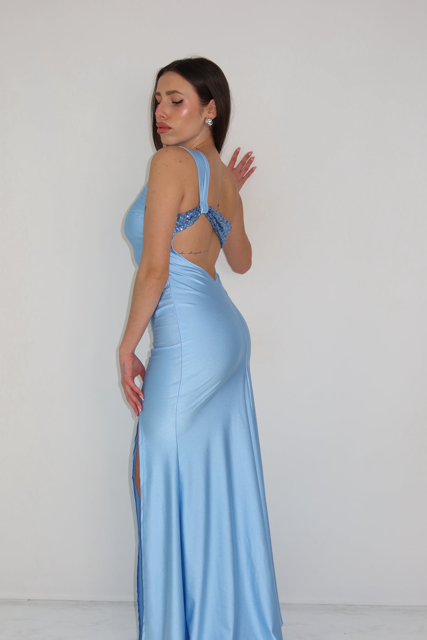 Vestido Saona Azul Celeste