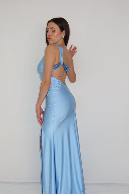 Vestido Saona Azul Celeste