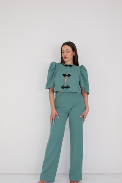 Conjunto Cayetana Turquesa