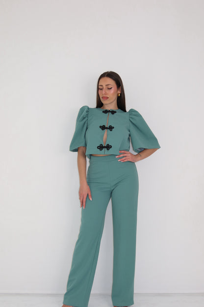 Conjunto Cayetana Turquesa