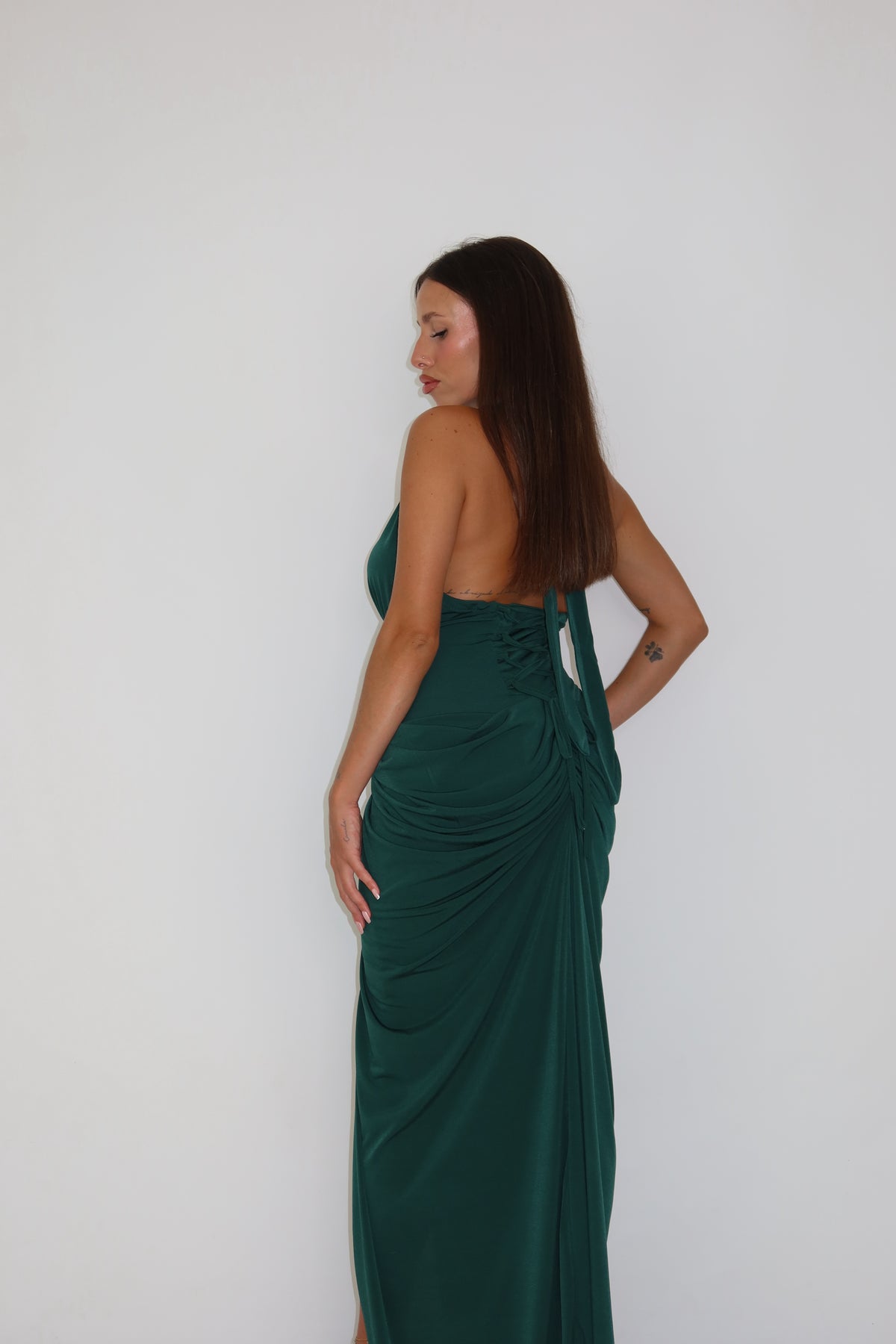 Vestido Saylor Verde Botella