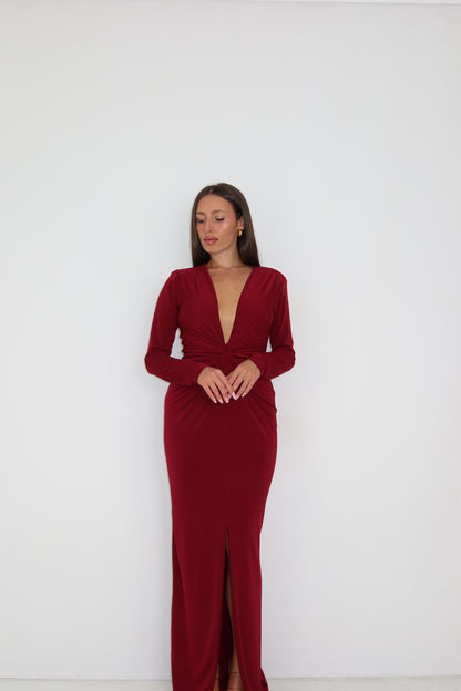 Vestido Kimani Granate