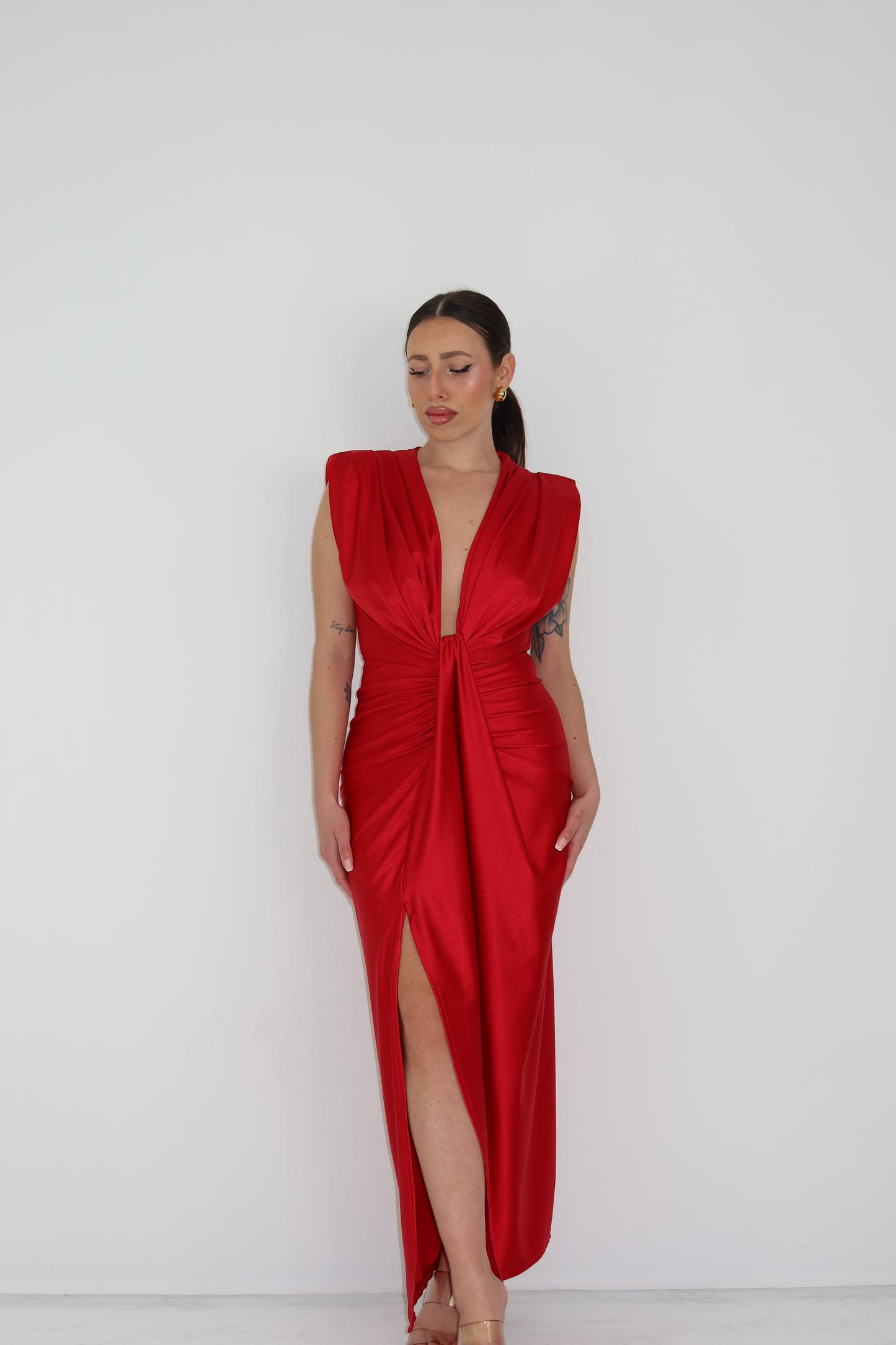 Vestido Gaia Rojo