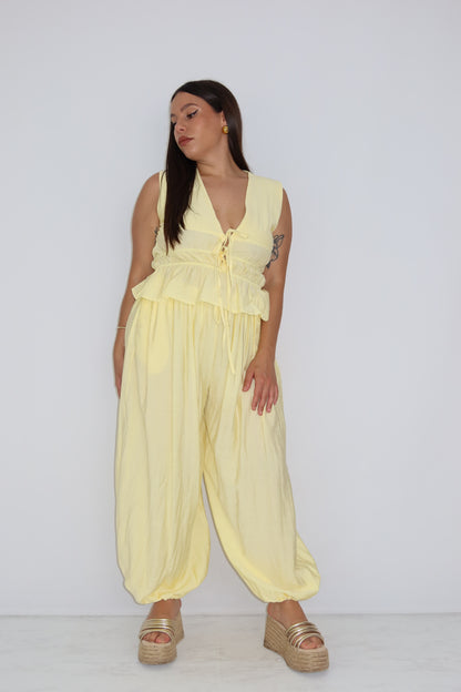 Conjunto Thaisa Amarillo