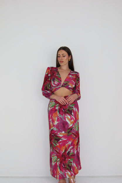 Vestido Ottilie Cereza