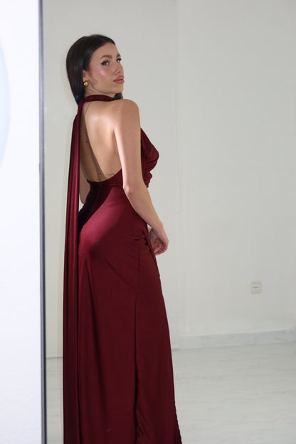 Vestido Arana Garnet