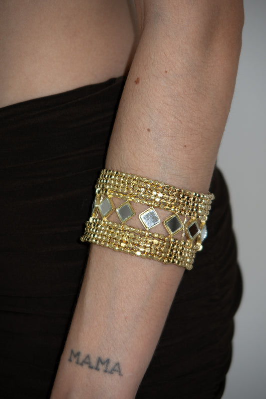 Brazalete Kaia Dorado