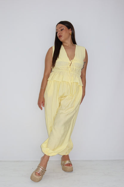 Conjunto Thaisa Amarillo