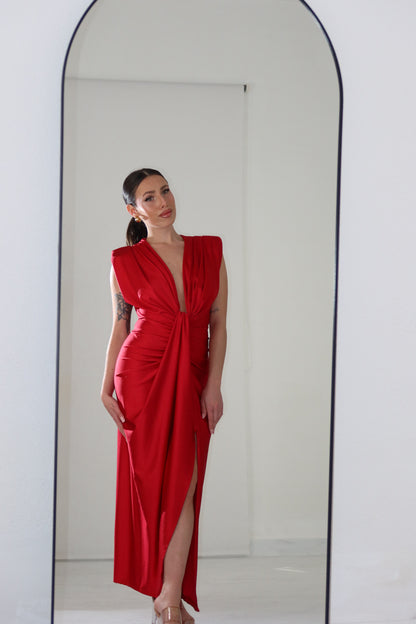 Vestido Gaia Rojo
