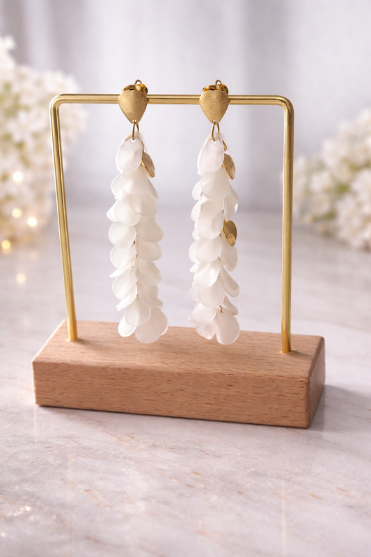 Pendientes Blancos
