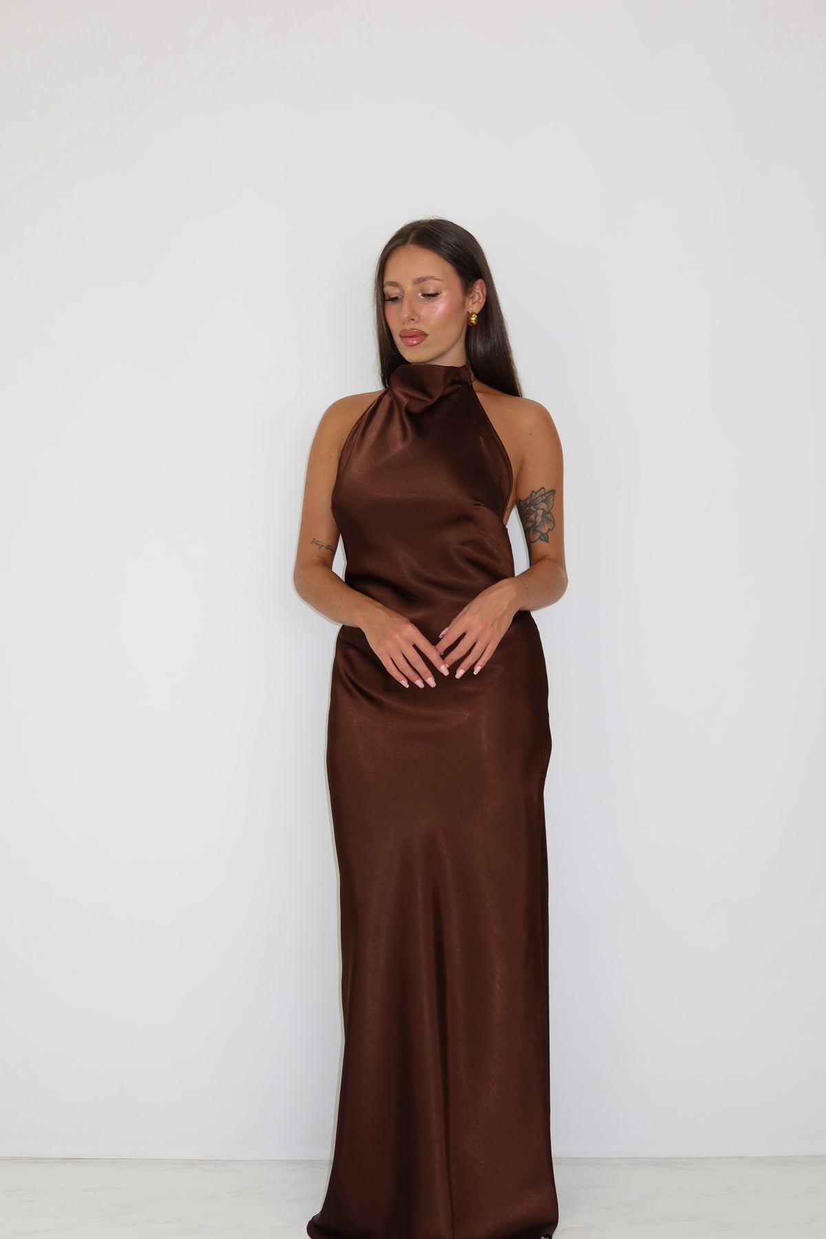 Vestido Lainey Marrón