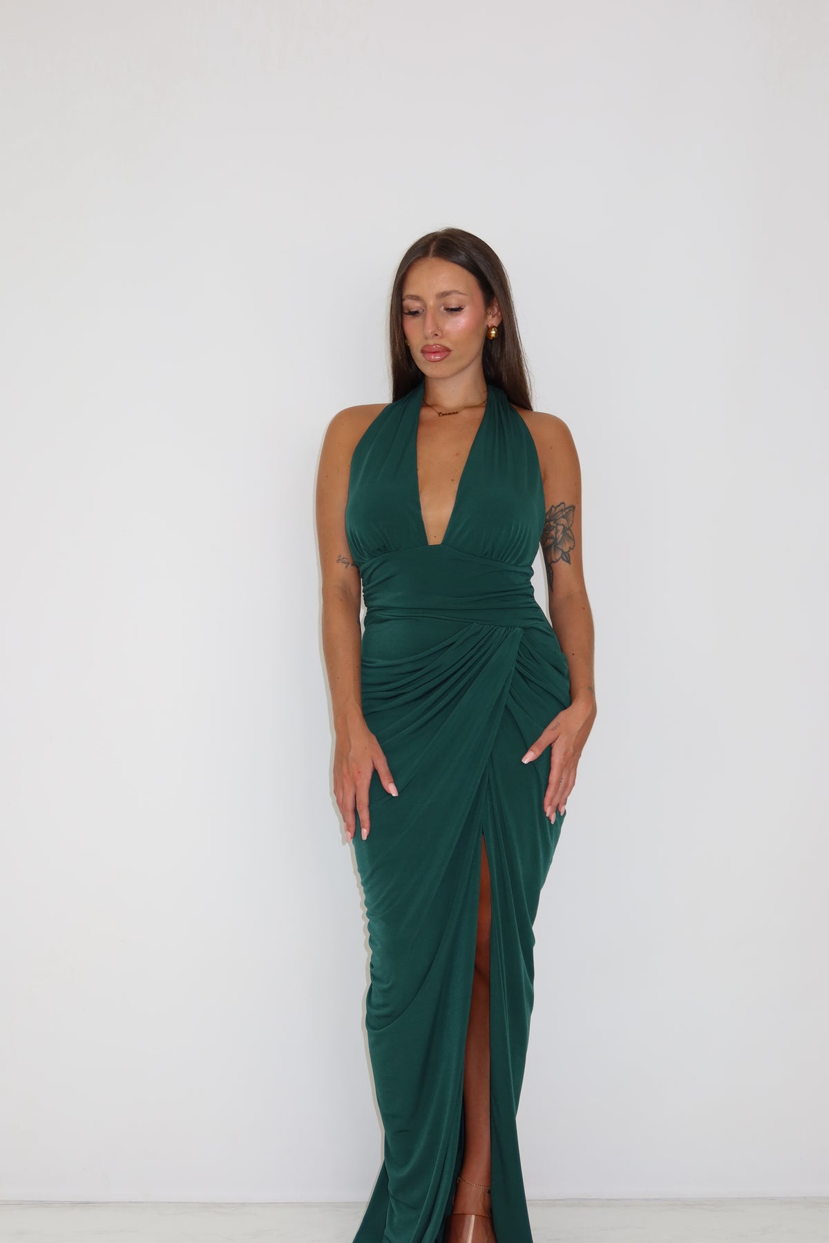 Vestido Saylor Verde Botella