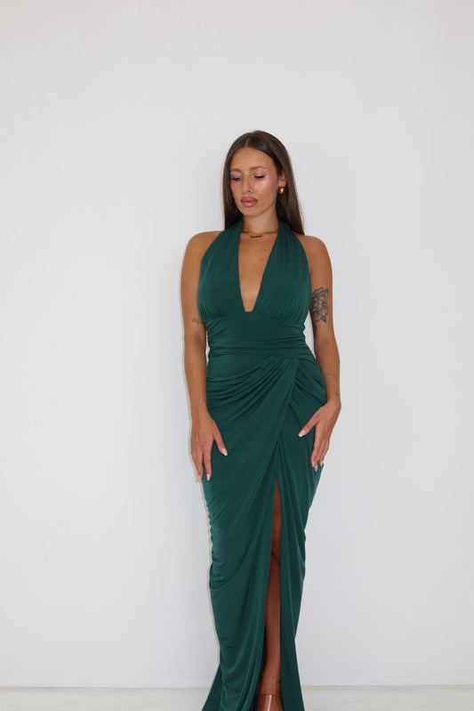 Vestido Saylor Verde Botella