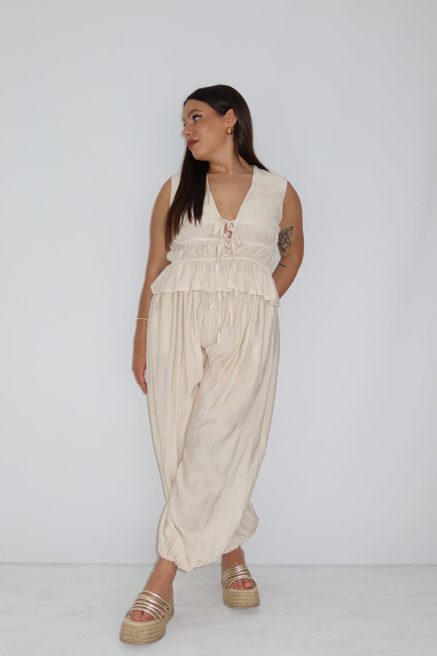 Conjunto Thaisa Beige