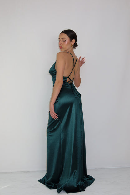 Vestido Euphoria Verde Botella