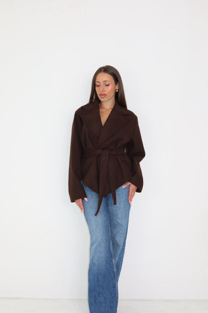 Chaqueta Aleena Marrón