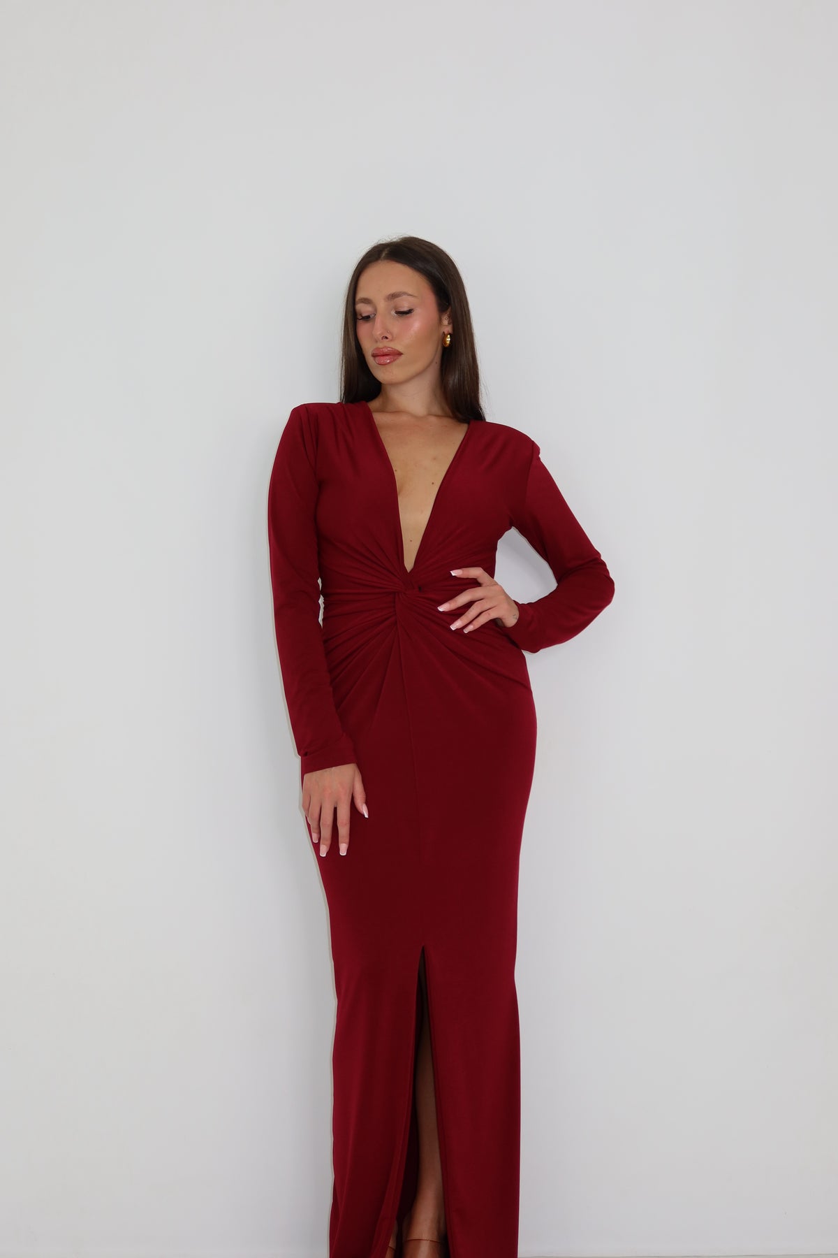 Vestido Kimani Granate