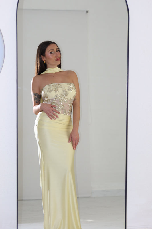 Vestido Nicolette Amarillo