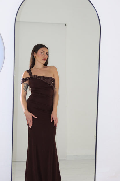 Vestido Kinna Brown