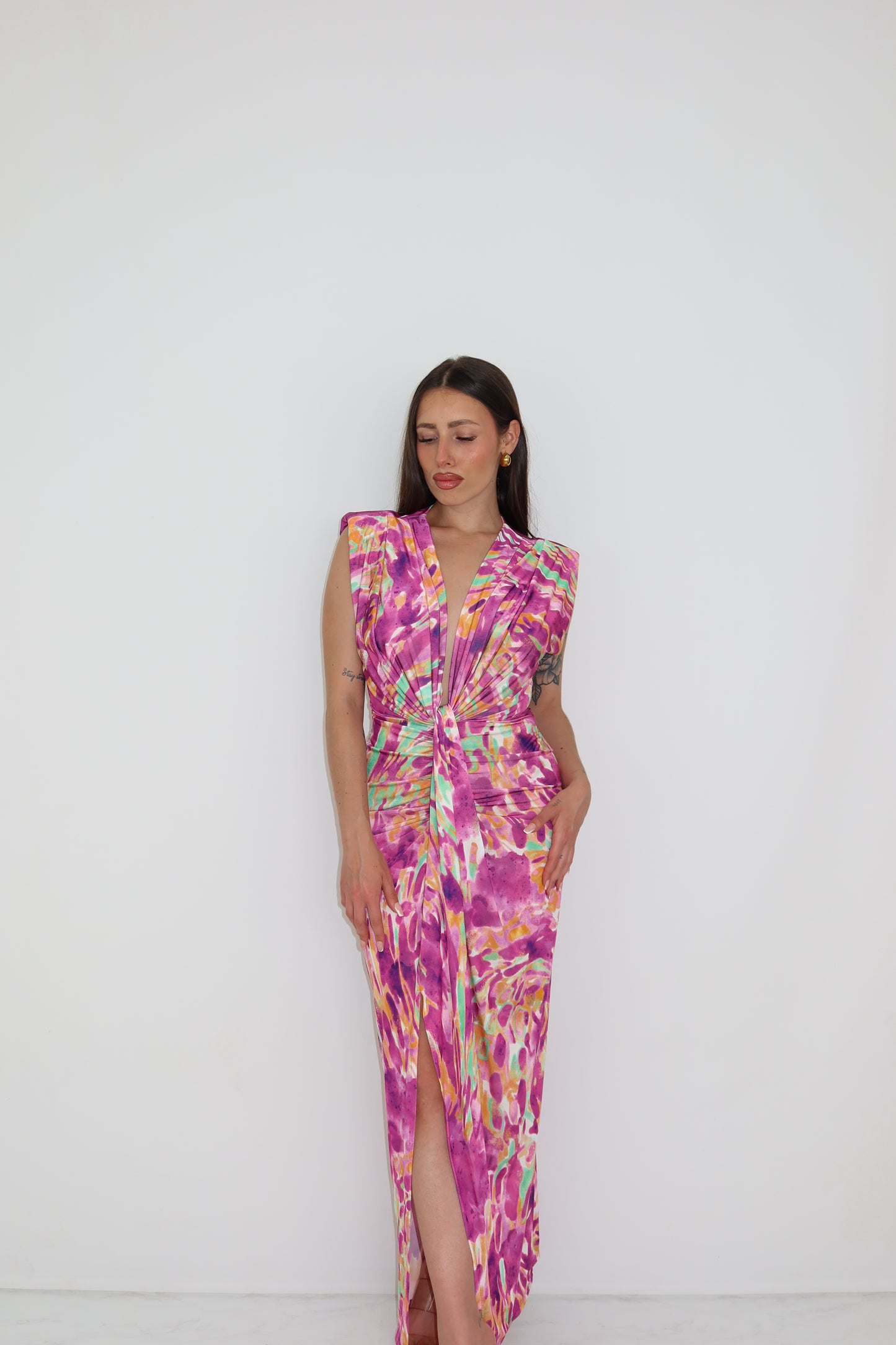Vestido Gaia Ciruela