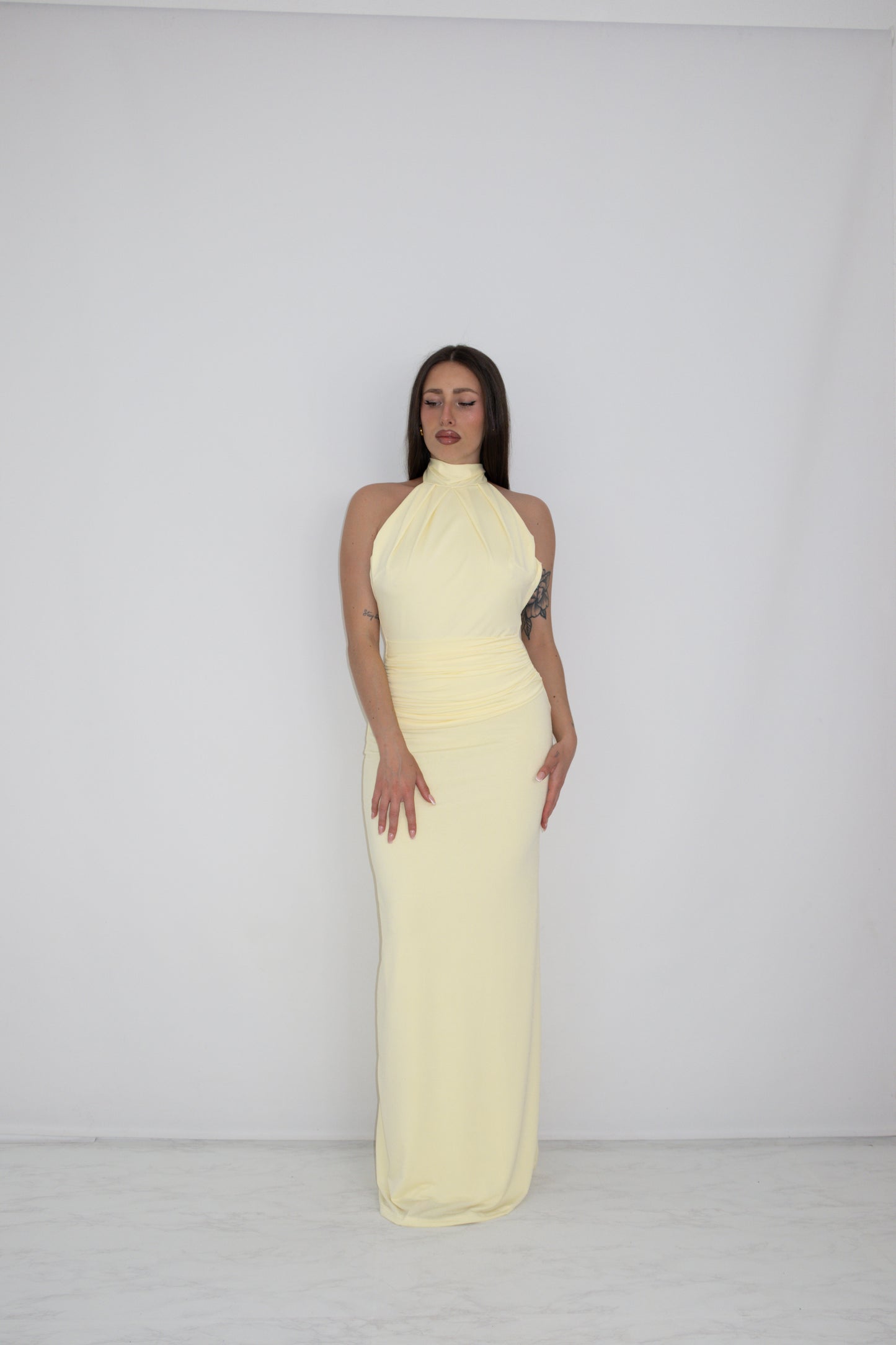 Vestido Alaia Amarillo