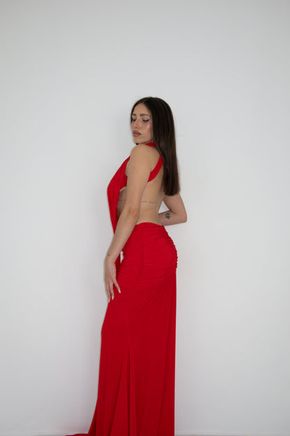 Vestido Gía Rojo