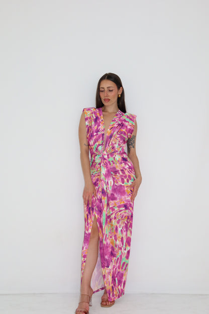 Vestido Gaia Ciruela