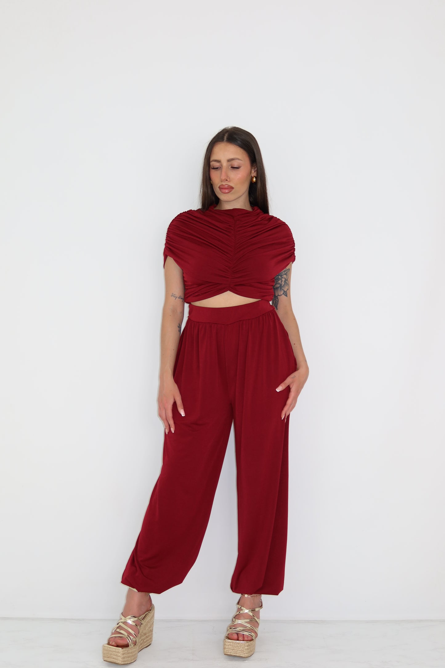 Conjunto Alhena Granate
