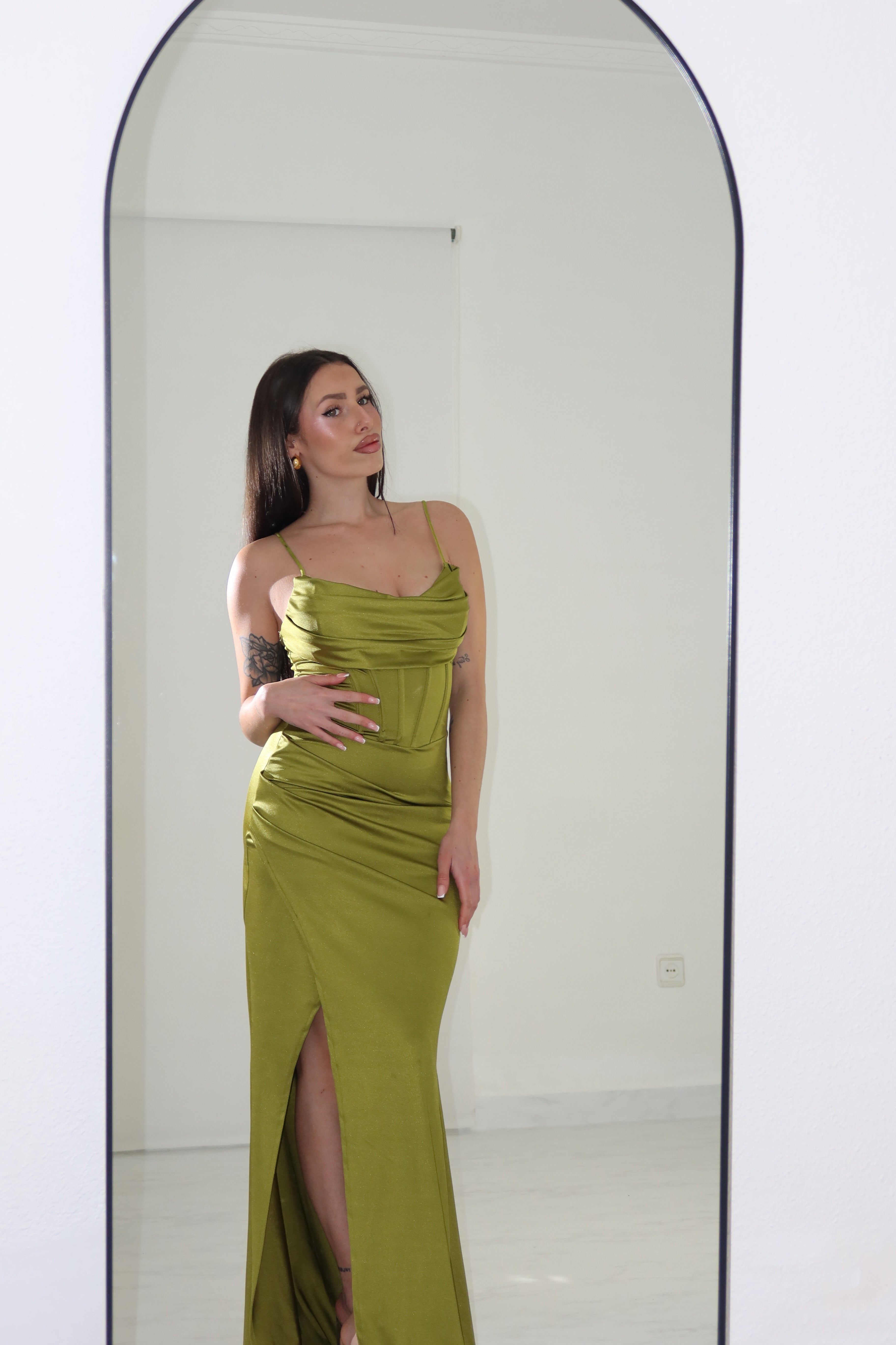 Vestido Eire Verde Oliva