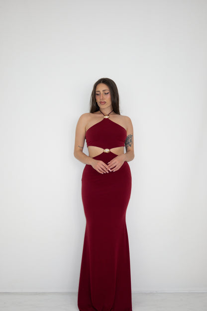Vestido Lior Granate