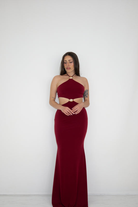 Vestido Lior Granate