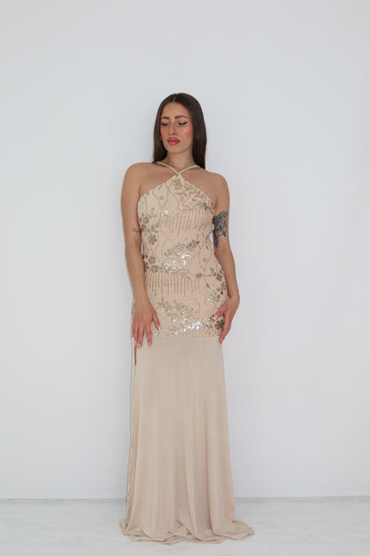 Vestido Naida Beige