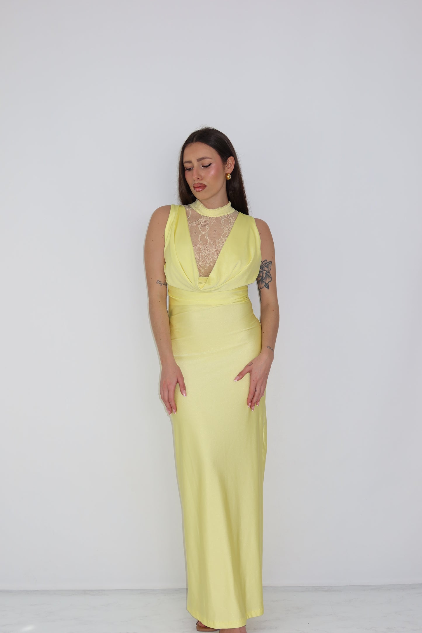 Vestido amarelo Luanda