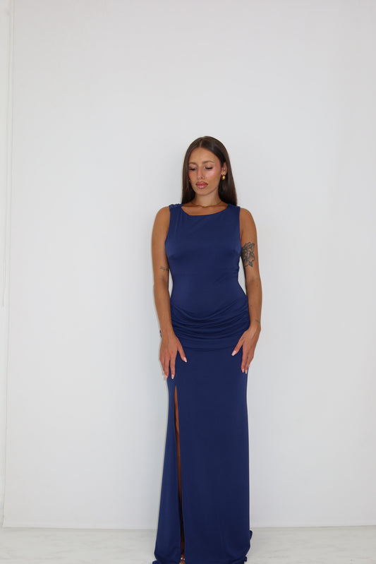 Vestido Kailani Azul Marino