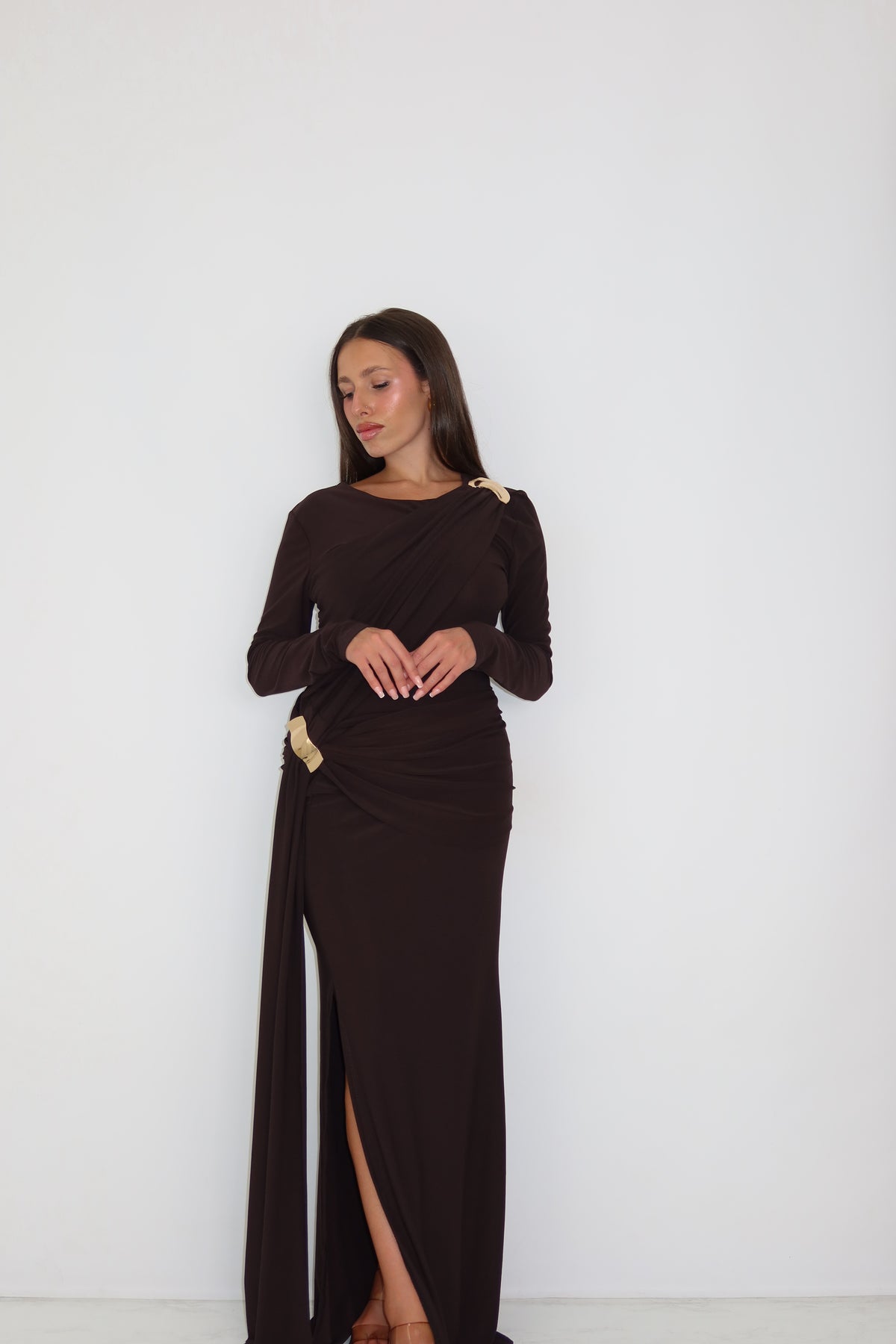 Vestido Arya Marrón