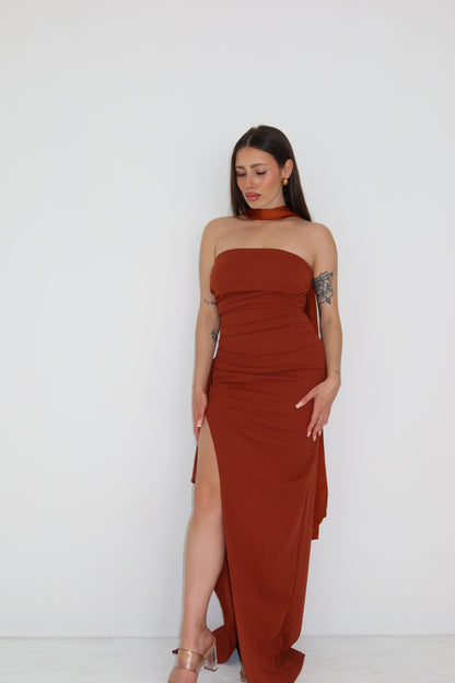 Vestido Rina Teja