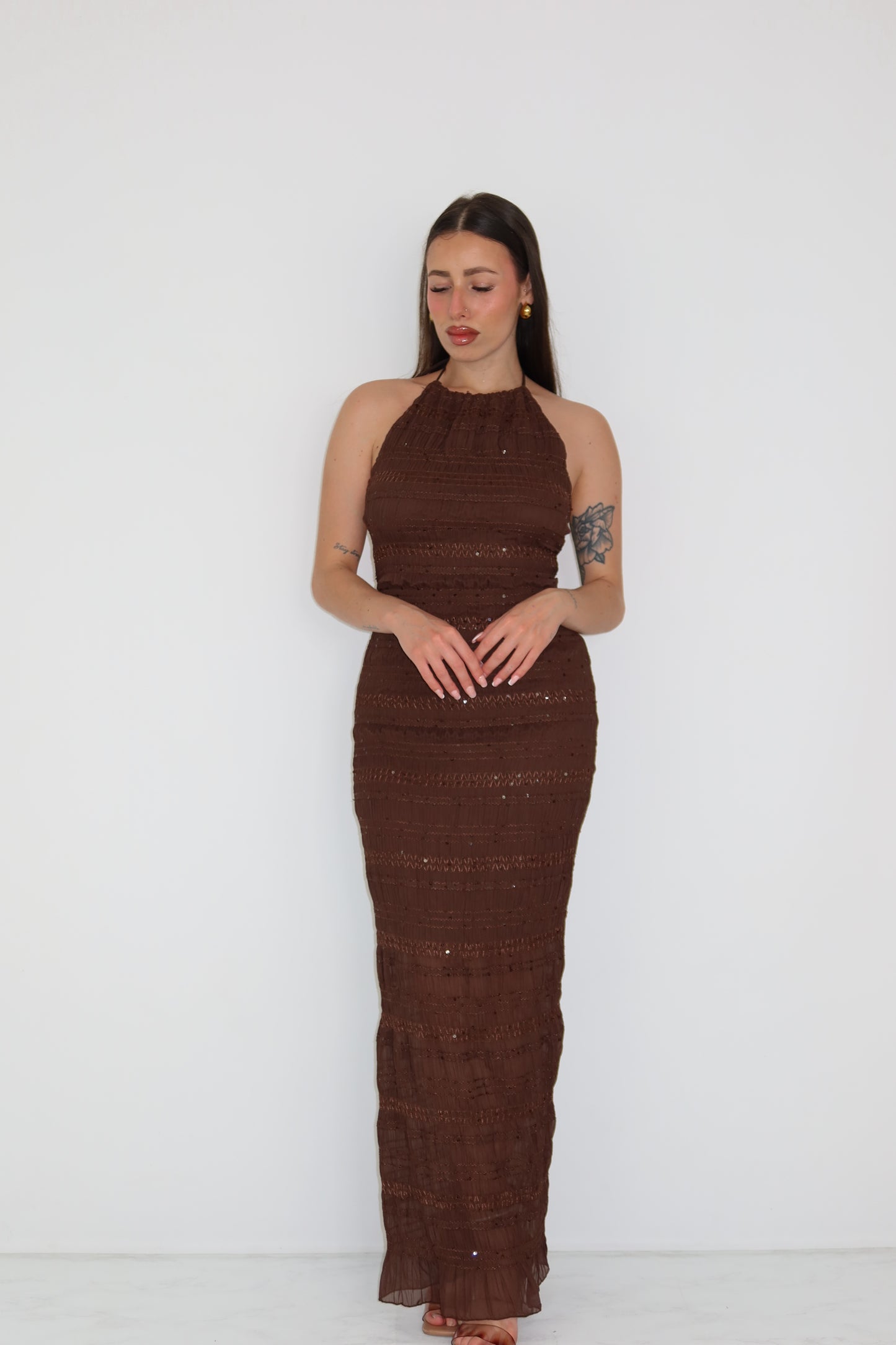 Vestido Sora Marrón