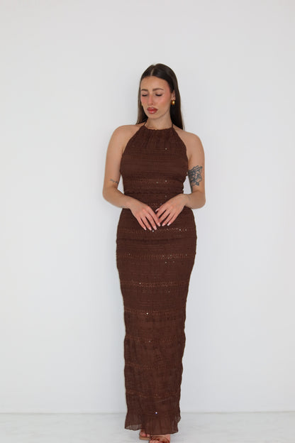 Vestido Sora Marrón