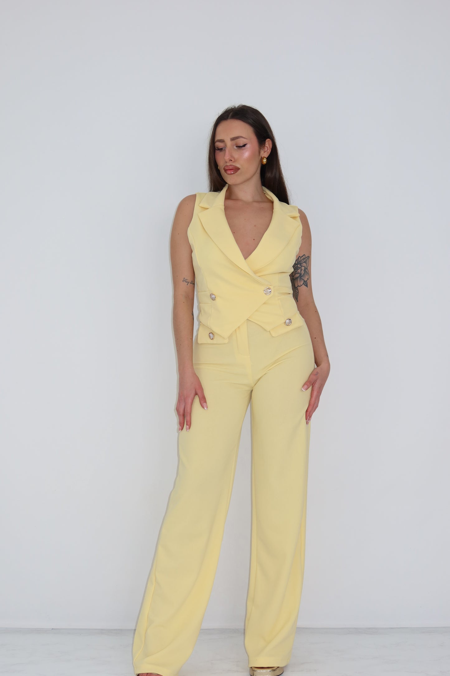 Conjunto Loila Amarillo