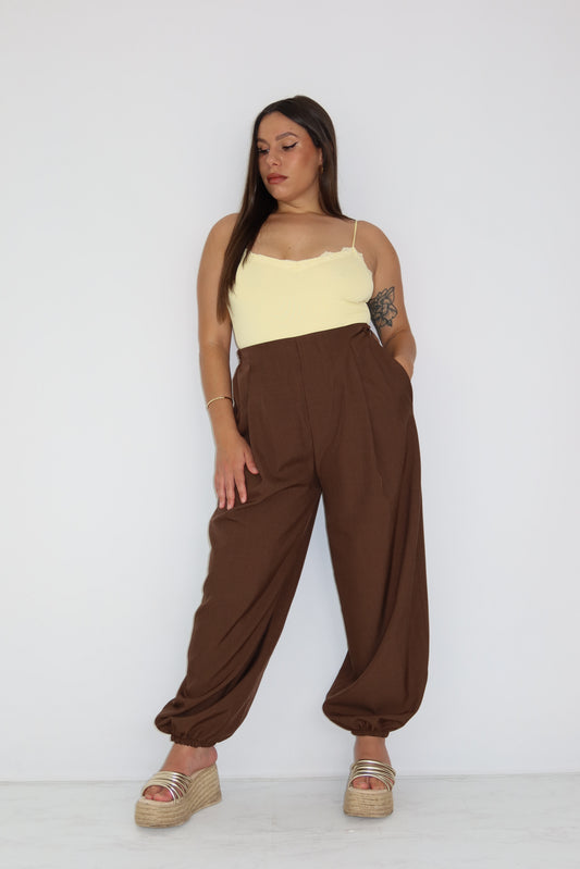 Pantalón Samira Marrón