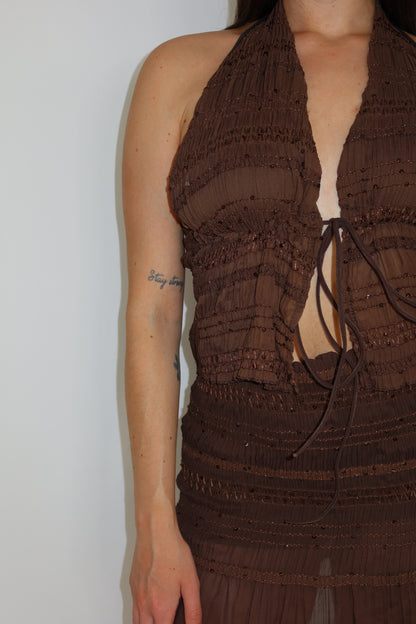 Conjunto Cassia Marrón