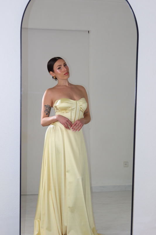 Vestido Princess Amarillo