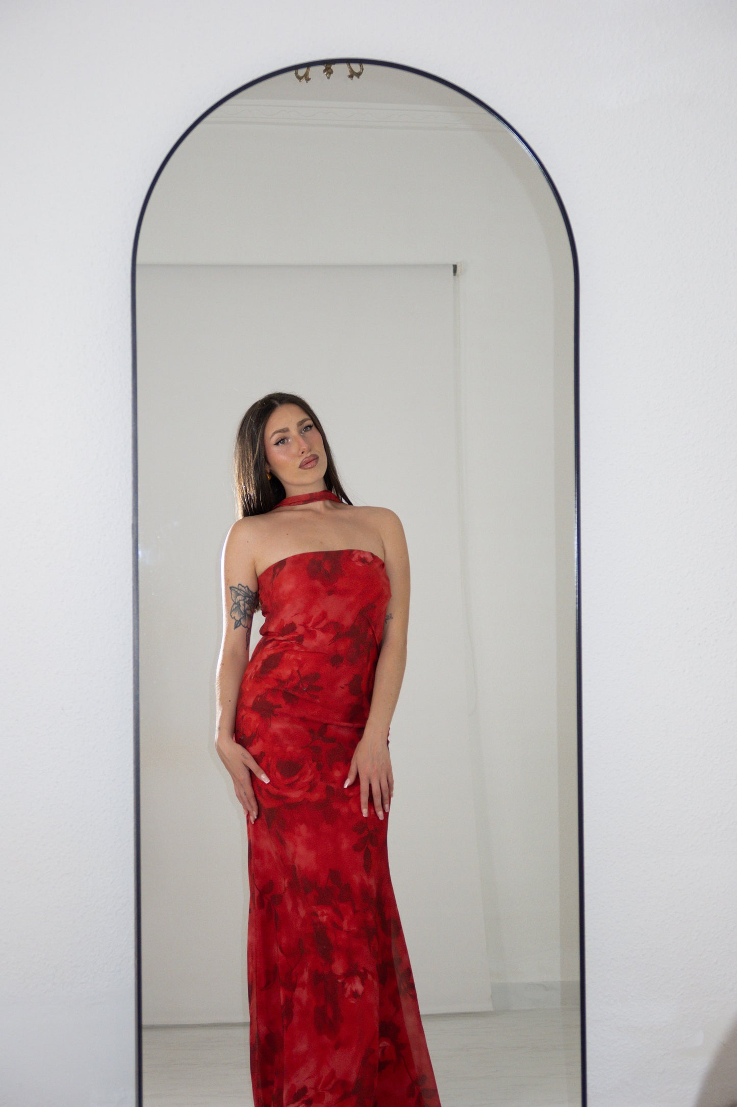 Vestido Alexia Granate