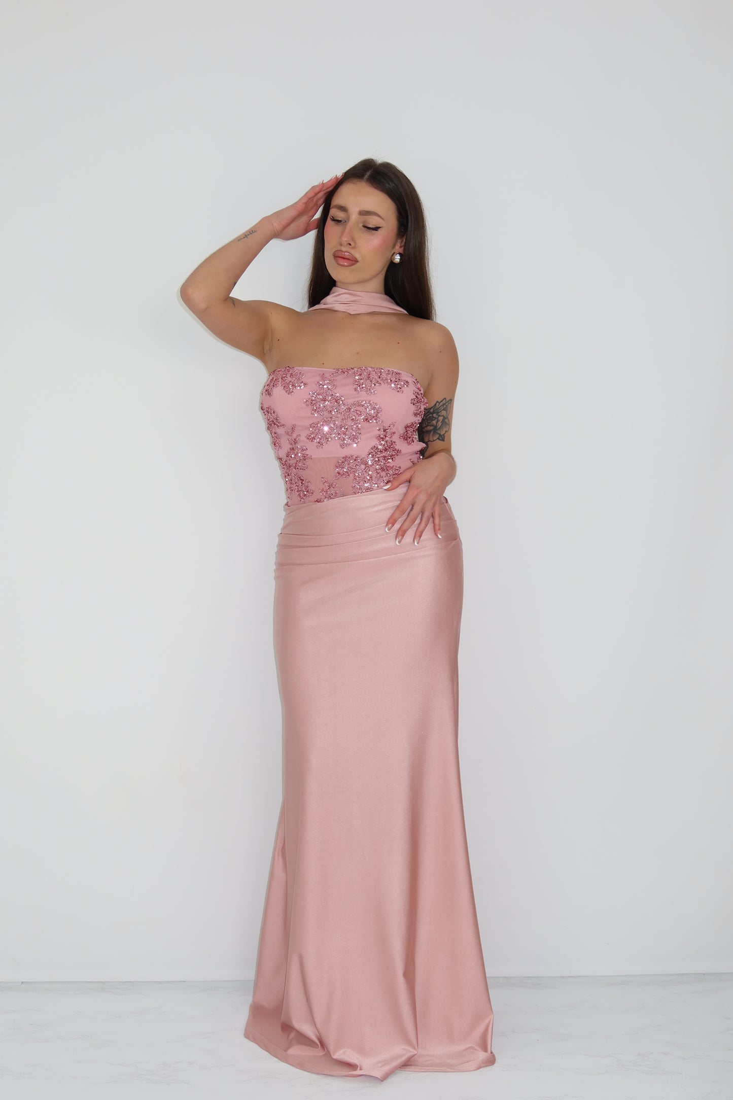 Vestido Nicolette Rosa